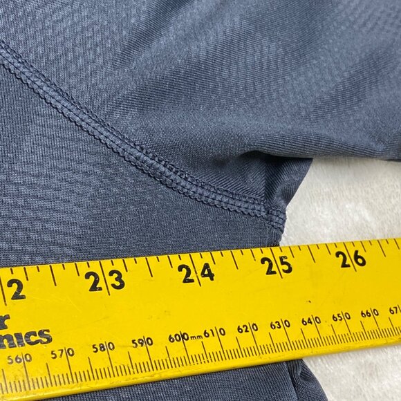 Under Armour‎ Mens XL HeatGear T-Shirt Athletic Fit Large Gray & Orange - Picture 4 of 5